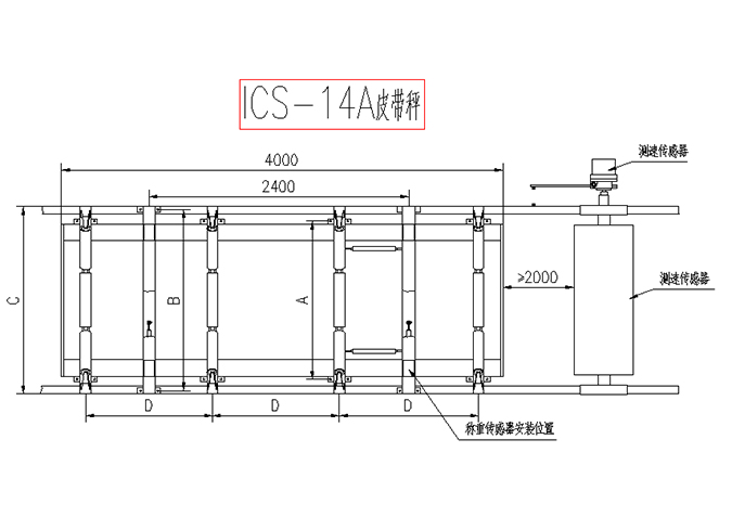 ICS-14A型電子皮帶秤